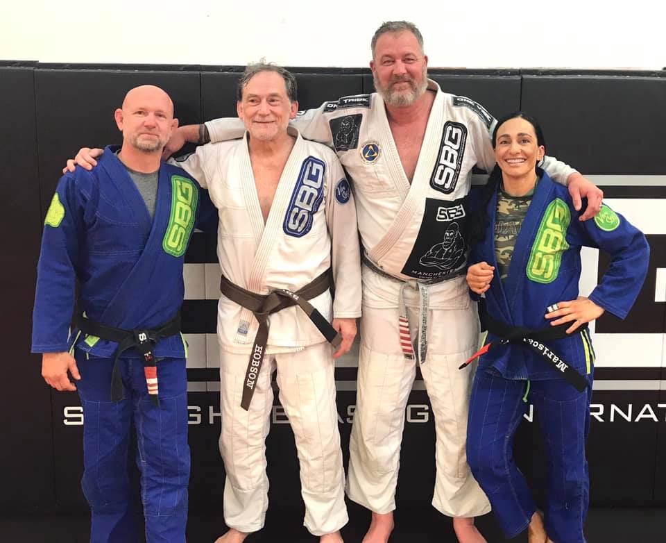 Forrest Griffin recieves his BJJ Black belt